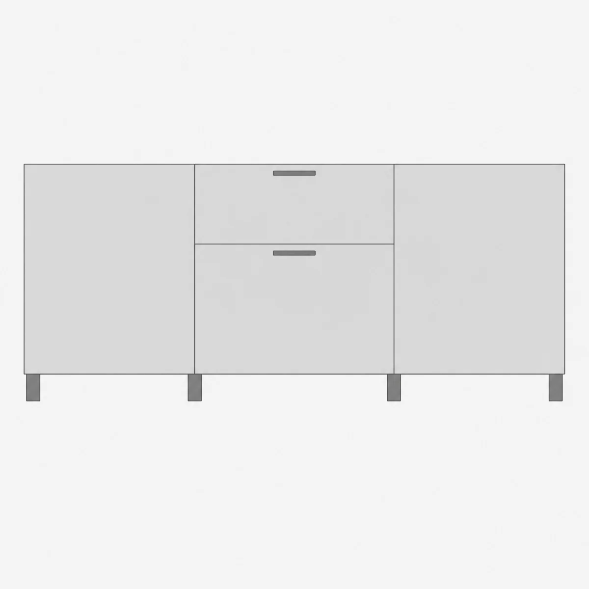 IKEA BESTA Storage System assembled by Flatout Home Services in London
