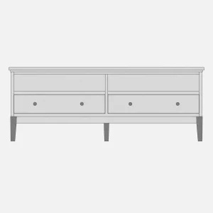 IKEA IDANÄS TV Bench assembled by Flatout Home Services in London