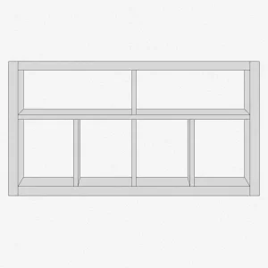 IKEA KALLAX TV Bench assembled by Flatout Home Services in London