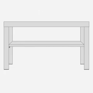 IKEA LACK TV Bench assembled by Flatout Home Services in London